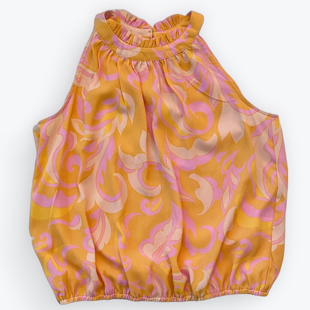 70’s Inspired Halter Tank Top